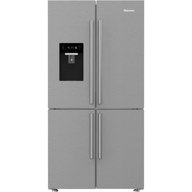 Blomberg KQD1254 XN Refrigerator 565lt No Frost Υ182xΠ90.8xΒ70.5cm Inox