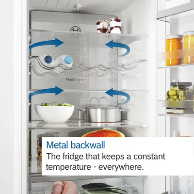 Bosch KFN96AXEA Free Standing Side by Side Fridge Freezer